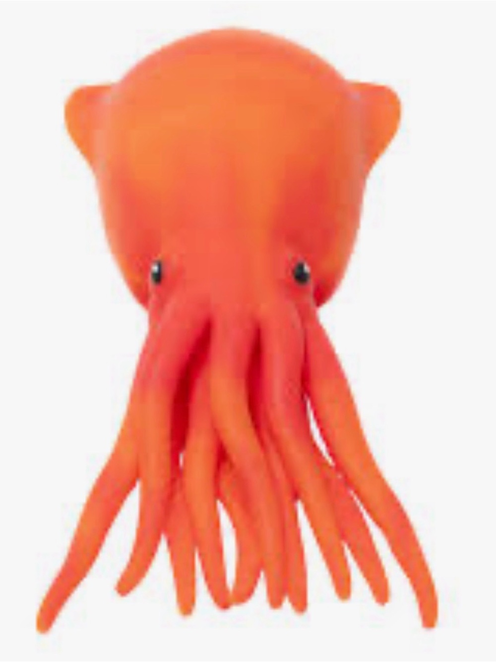 Viral 🔥 Sea Creatures Orange Octopus Sand Squishy Toy